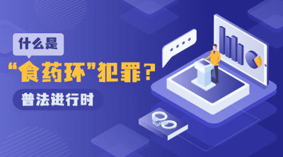 融媒体打击食药环犯罪知识科普广告banner
