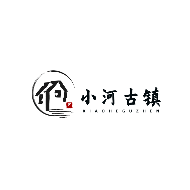 景区景点品牌宣传中国风LOGO微信头像预览效果