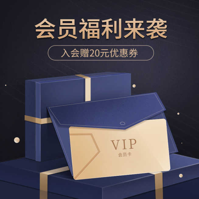 会员活动商务主图预览效果