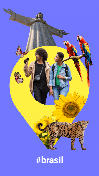 Animal Scenery Travel Instagram story