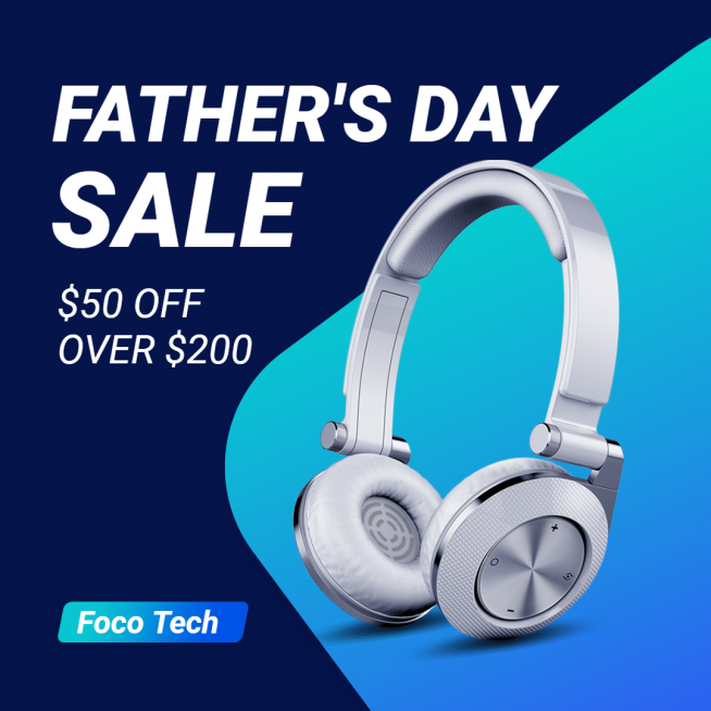 Digital Appliances Electronics Father’s Day Promotions Full Cut预览效果