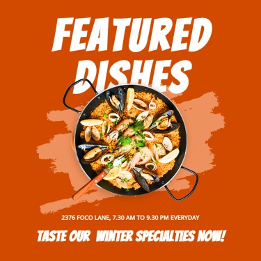 Food Winter Specialties Ecommerce Product Image