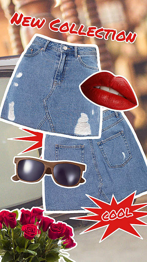Retro Style Women's Wear Summer New Arrival Ecommerce Story