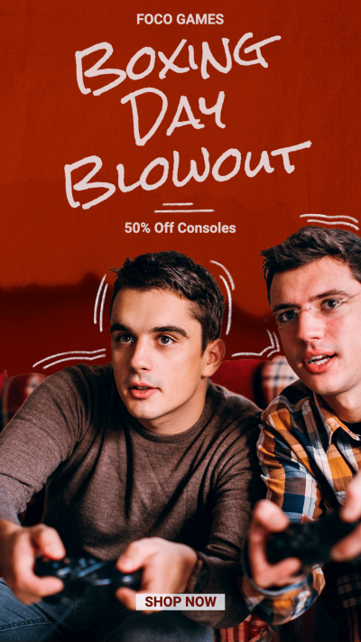 Video Game Boxing Day Promotion