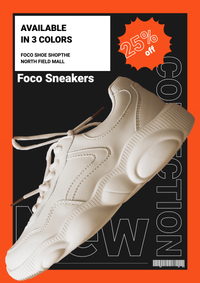 Sport Shoes New Arrival Propagating Poster