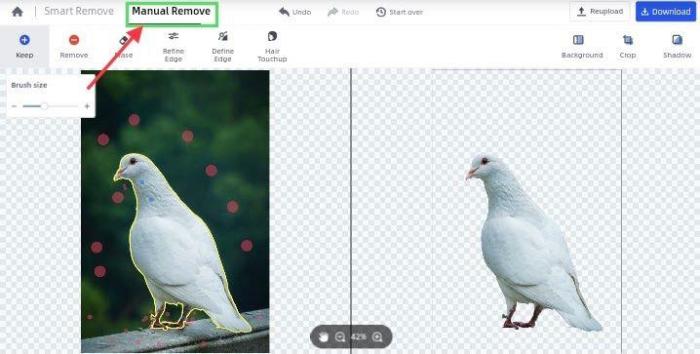 Trang web xóa phông nền ảnh hoàn toàn miễn phí sẽ giúp bạn loại bỏ nền phông trong nháy mắt. Chỉnh sửa ảnh để tạo ra những tác phẩm độc đáo và đẹp mắt với công cụ này.