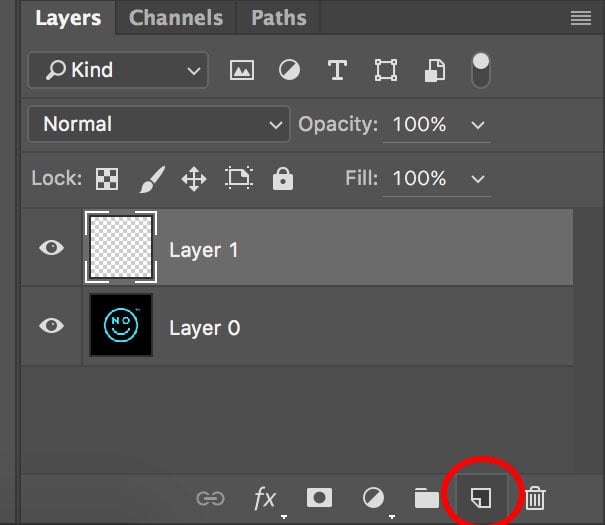 click layer to open the layer page 