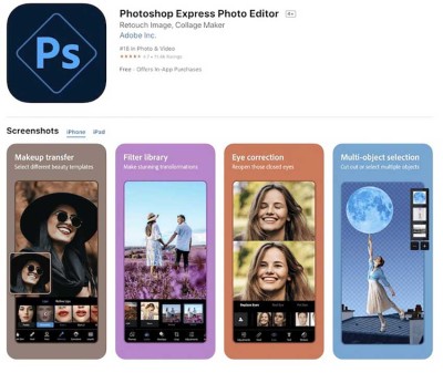 adobe photoshop express 