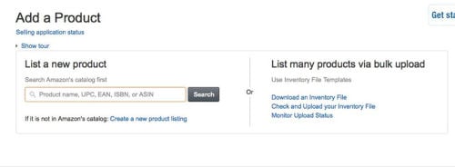 list the product on ecommerce website