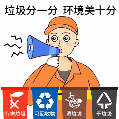 垃圾分类保护环境GIF表情包预览效果