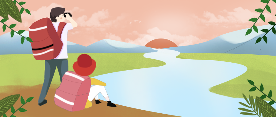 插画/旅行公众号首图预览效果