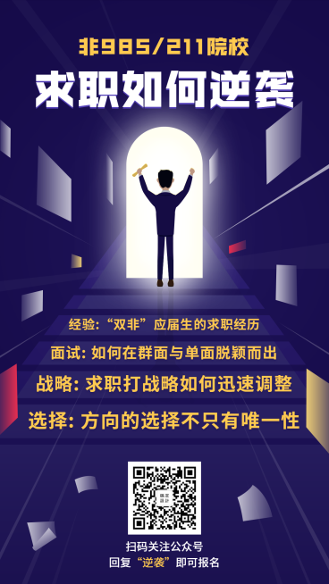 求职逆袭/培训/招生/手机海报预览效果