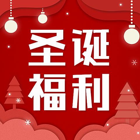 圣诞促销折扣福利公众号次图