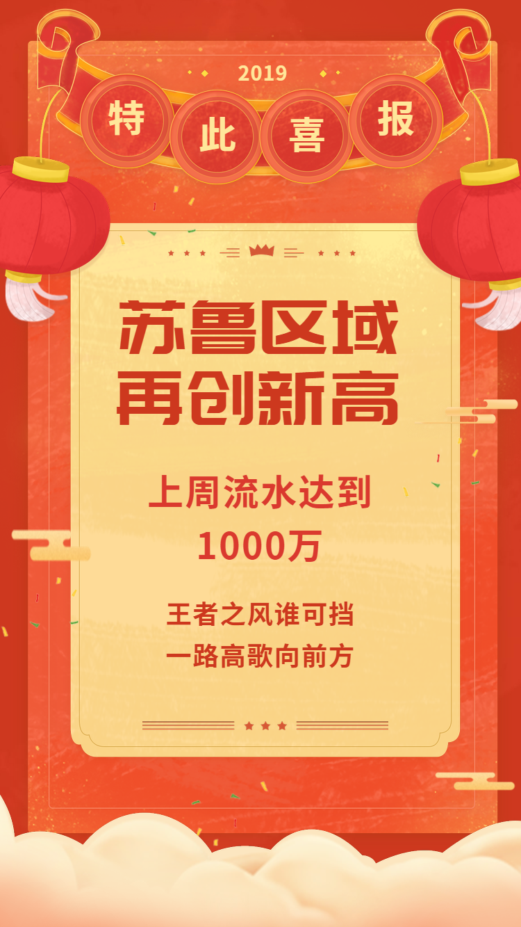 高考喜报/中国风/手机海报