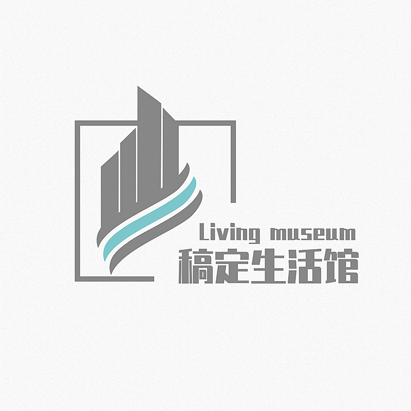 生活馆店标创意商务头像logo