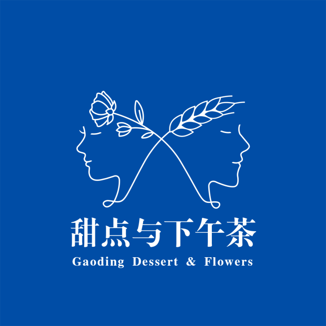 甜点店标创意头像logo预览效果