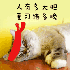 考试复习GIF动图表情包预览效果