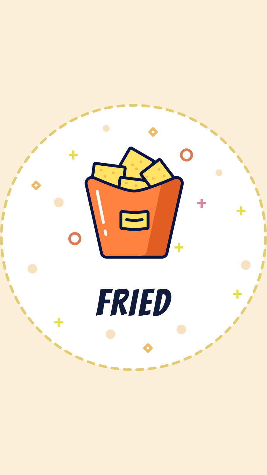 Pink Background White Dot Circle Fried Simple Fashion Style Instagram Highlight