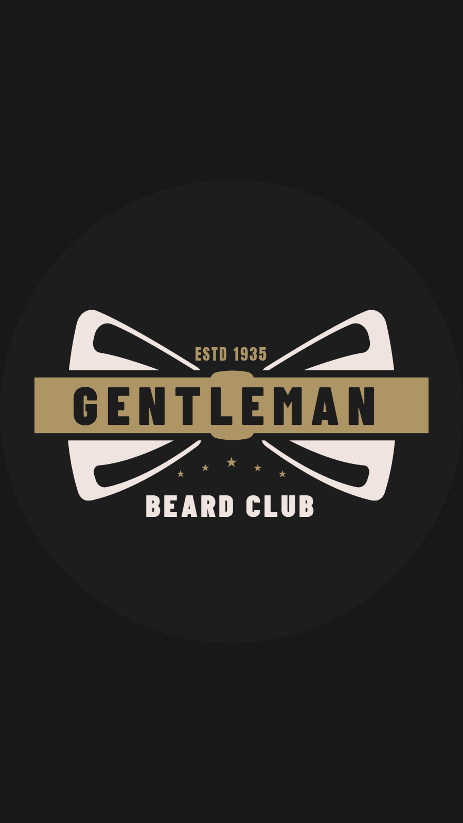 Black Background Bow Gentleman Shop Simple Fashion Style Instagram Highlight