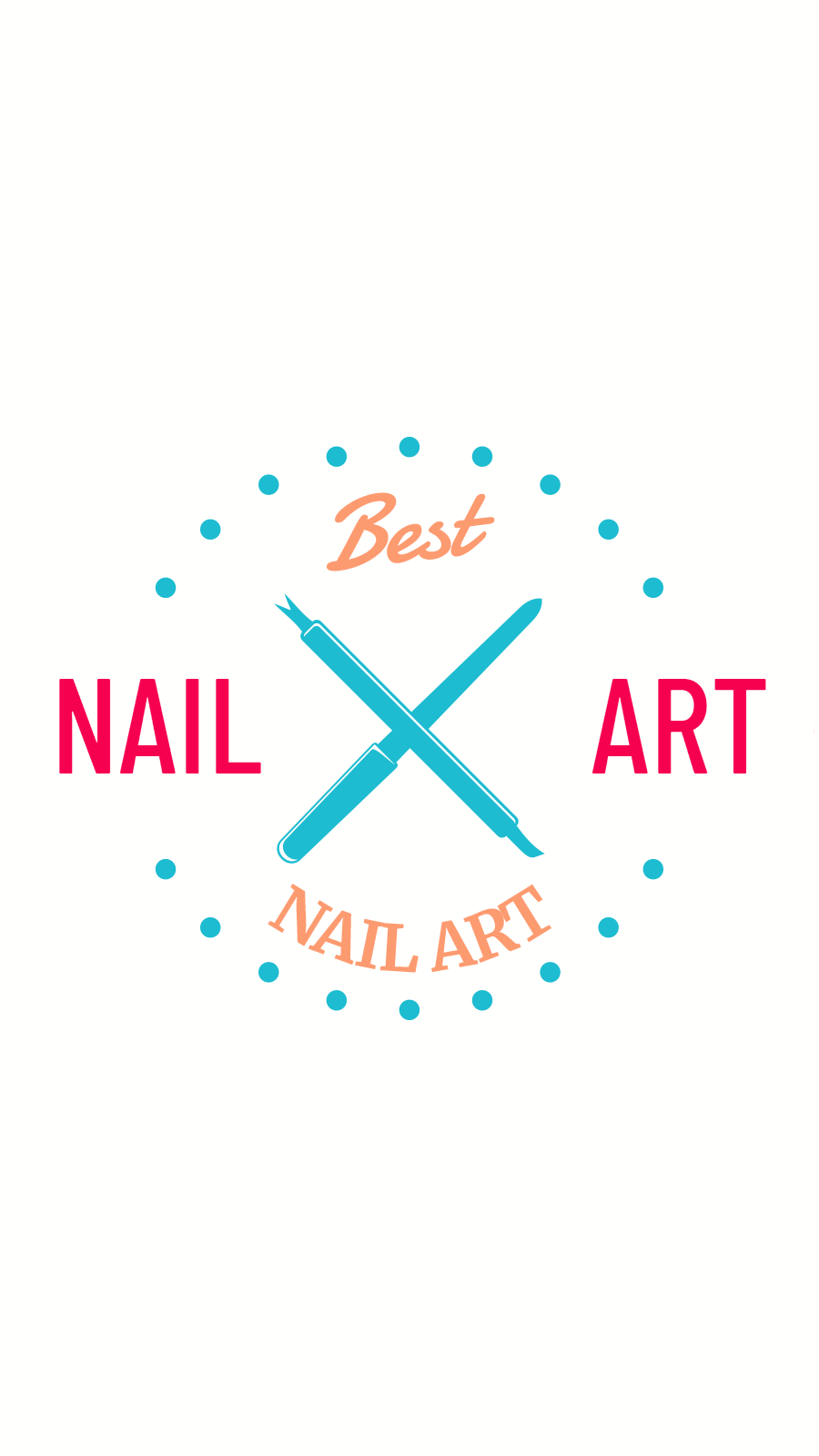 White Background Sunshine Frame Nail Polish Art Simple Fashion Style Instagram Highlight