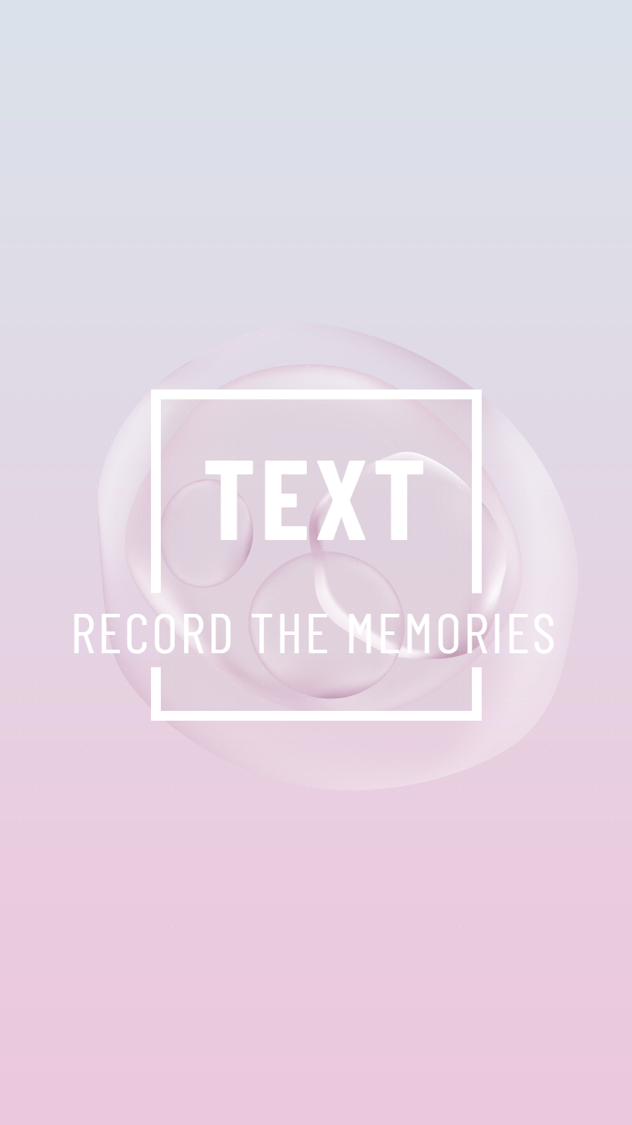 Simple Fashion Pink Background Square Frame Text Instagram Highlight