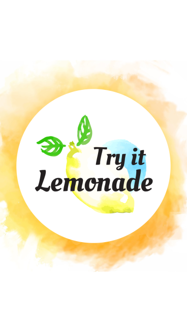 Fresh Style Watercolor Ring Frame Text Try It Lemonnade Instagram Highlight预览效果