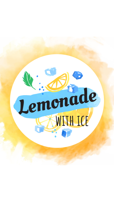 Literary Fresh Watercolor Frame Ice Element Text Instagram Highlight