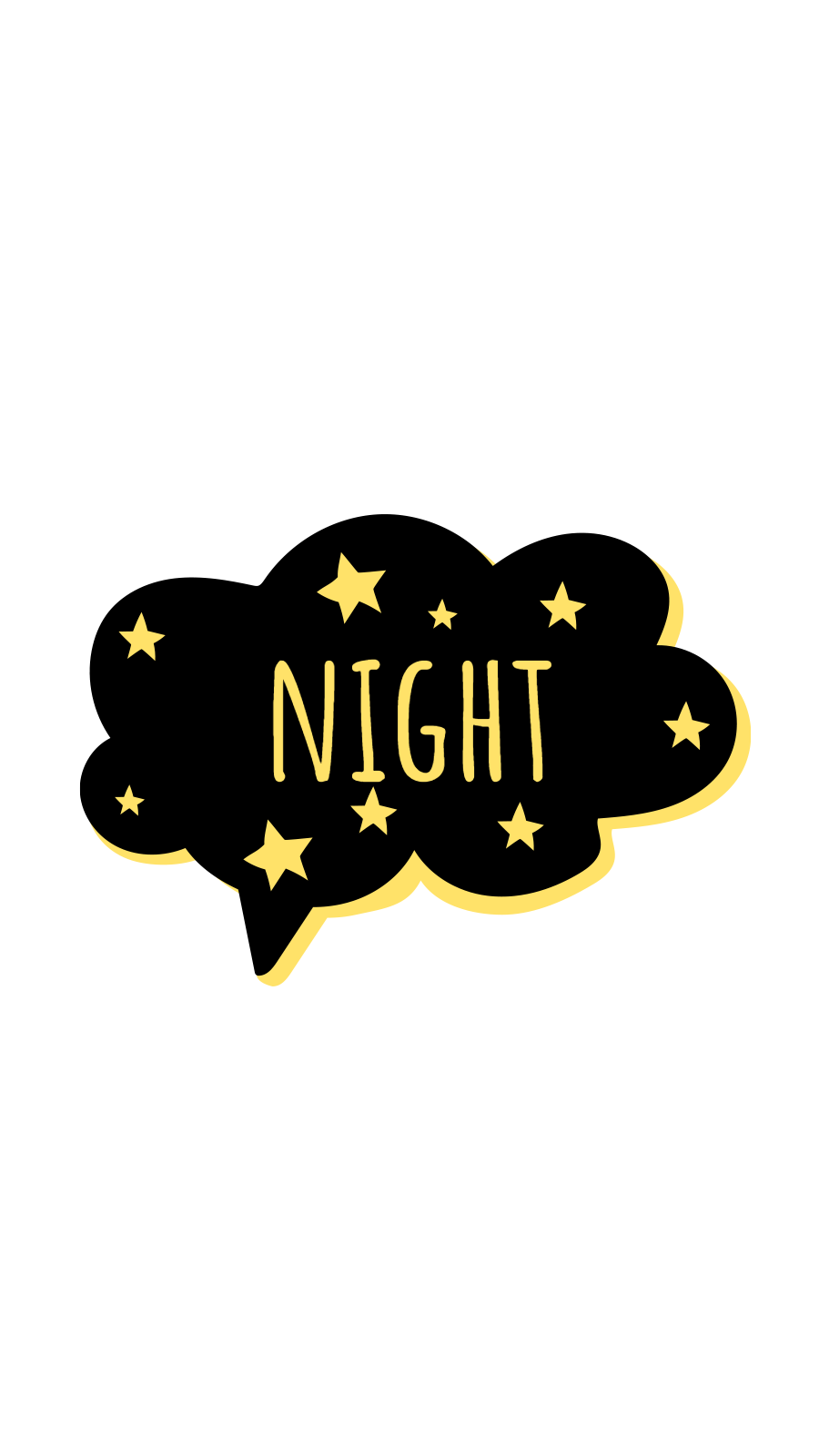 TextLight Blue Background Text Cloud Shape Gold Star Dialog Box Simple Fashion Style Instagram Highlight