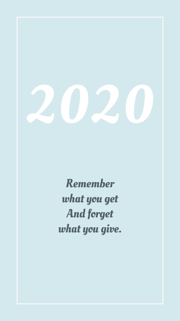 Blue Background White Frame 2020 Solid Text Simple Fashion Style Instagram Story预览效果