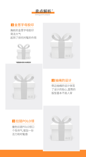 详情页模块商品亮点预览效果