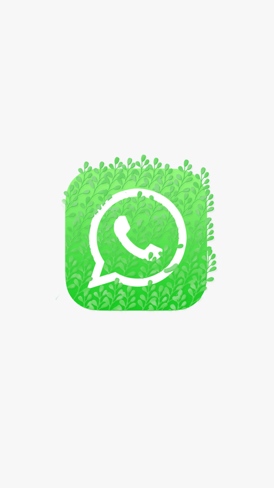 Light Gray Background Green Telephone Fashion Simple Style Instagram Highlight