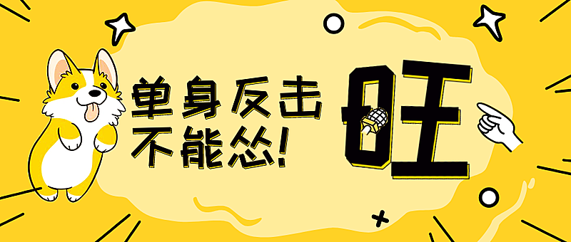 单身汪反击公众号首图