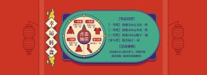 年货节/春节/抽奖转盘/店铺活动/创意海报banner