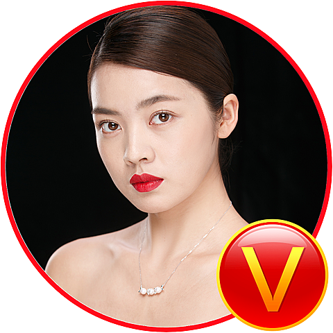头像加V模板-红V