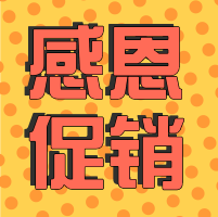 感恩节促销公众号次图预览效果