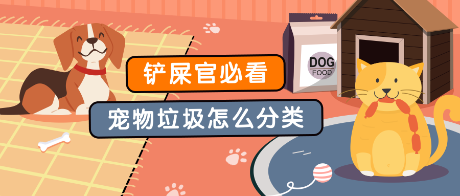宠物垃圾分类/宠物医院/宠物用品公众号首图预览效果