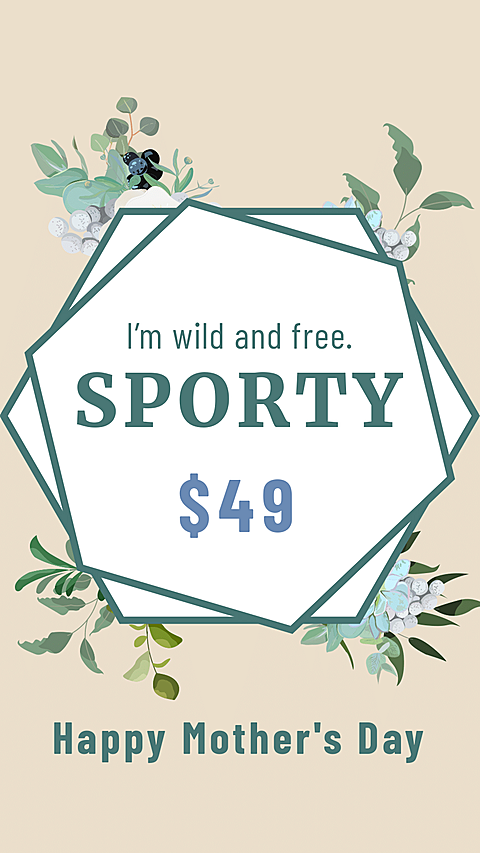 Literary Mother's Day Sporty Promo Instagram Story