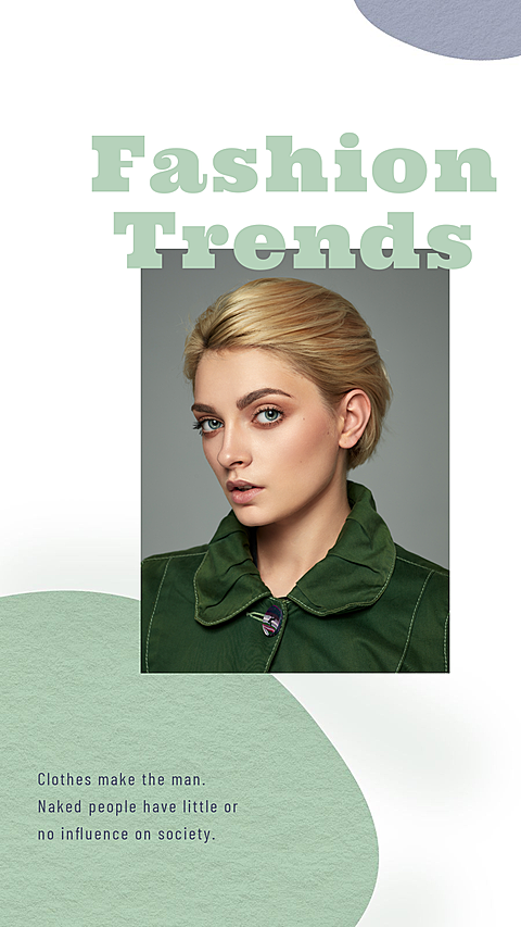 Women Clothing Match Picture Simple Fashion Style Products Promotion Instagram Highlight