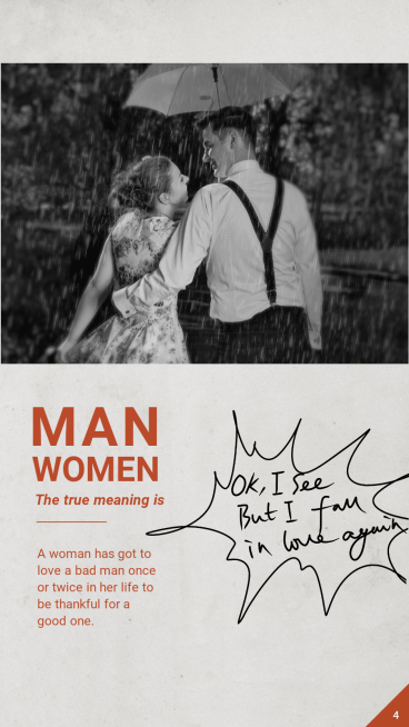 Literary Couple Group Photo Quotes Instagram Story预览效果
