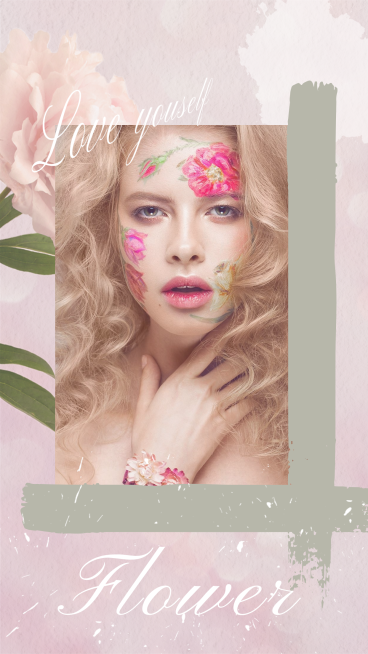 法式浪漫风形象展示预览效果