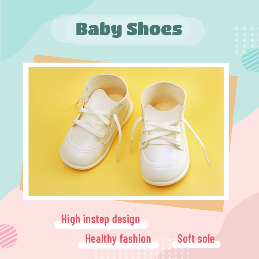 Baby Shoes Cute and Fresh Ecommerce Product Image